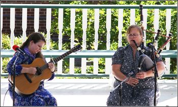Heather MacIsaac and Mary Beth Carty in Lunenburg
