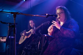 Heather MacIsaac and Mary Beth Carty at Nova Scotia Music Week 2025
