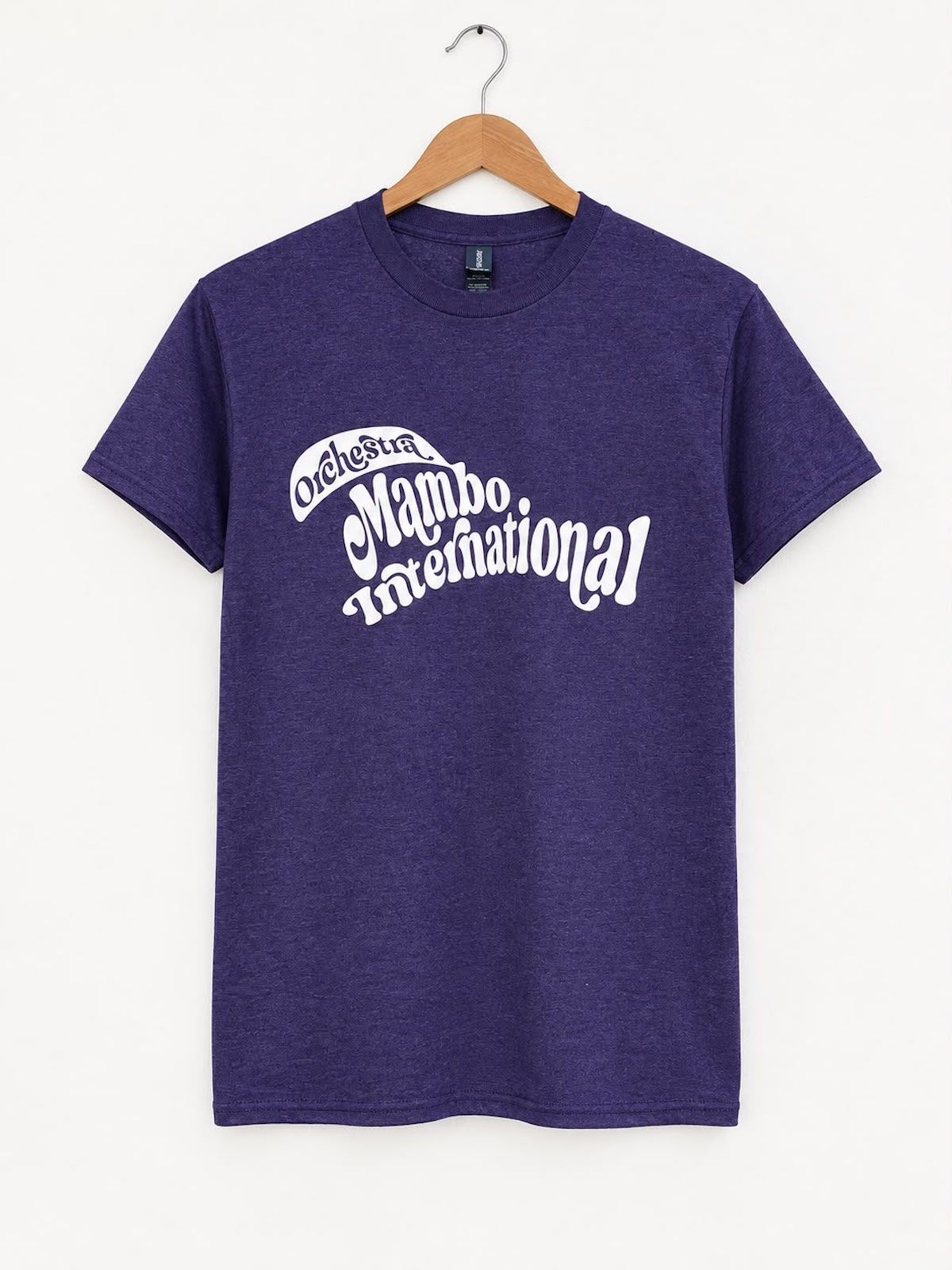 Orchestra Mambo International classic logo T-shirt.  Limited edition Autumn colours.