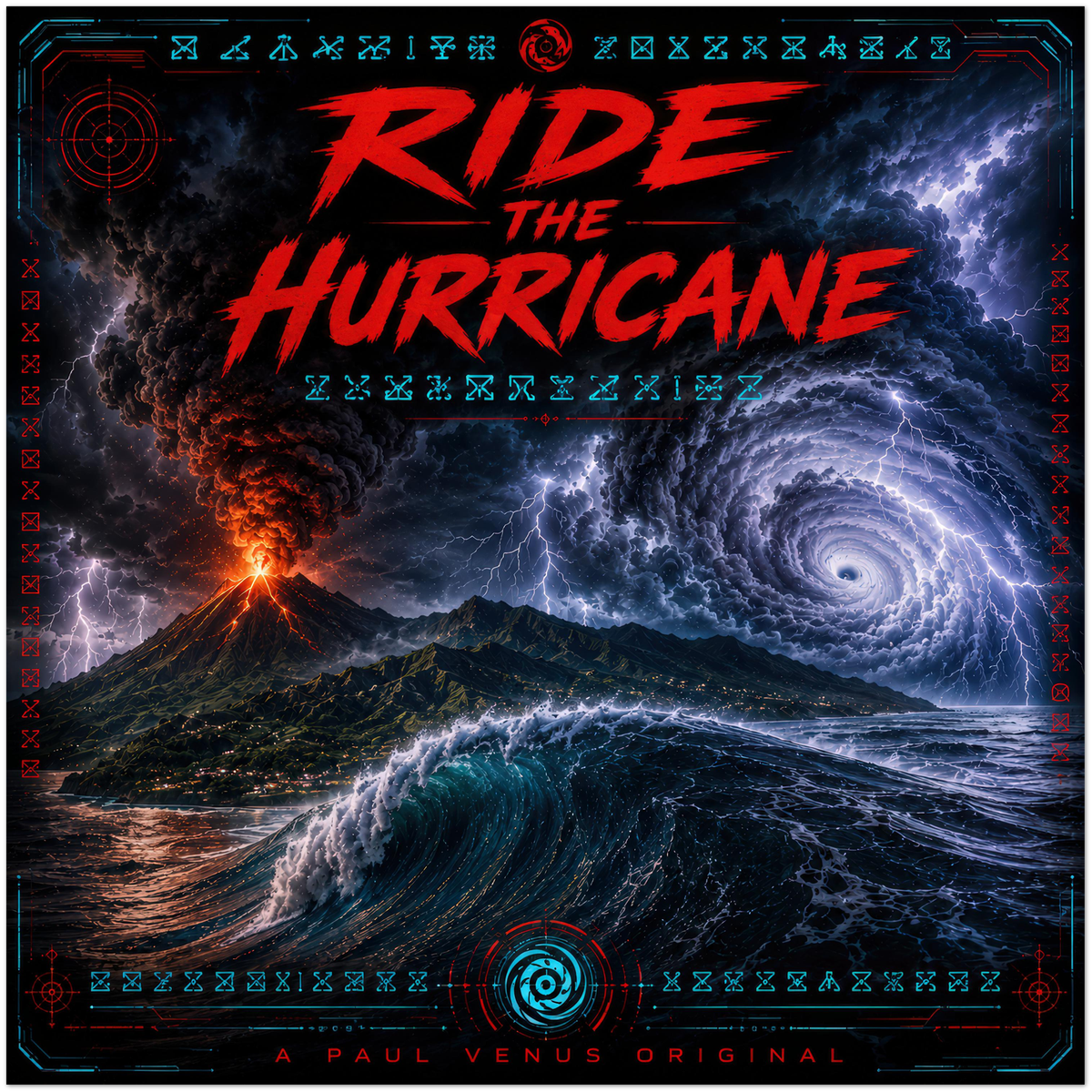 Ride the Hurricane - Fine Art Poster