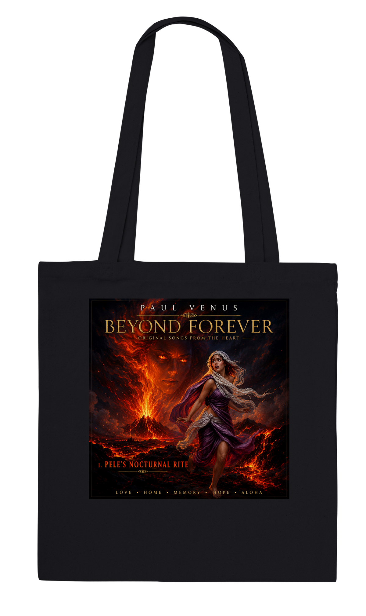 Pele's Nocturnal Rite - Tote bag
