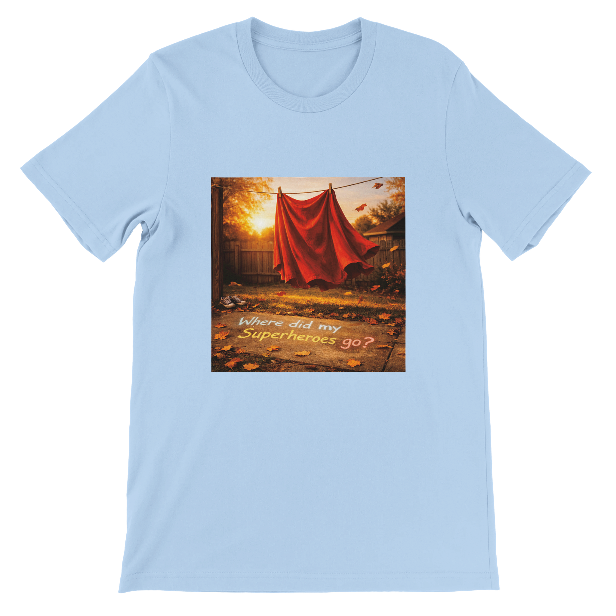 Where Did All My Superheros Go? - Unisex T-Shirt