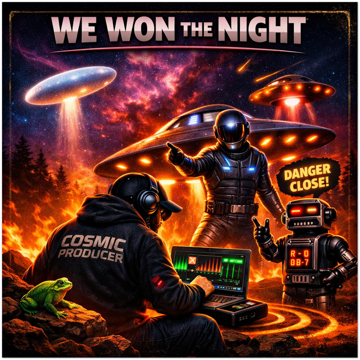 We Won The Night - Fine Art Poster