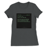 Text Adventure Song - Women’s Cut T-Shirt