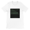 Text Adventure Song - Unisex T-Shirt