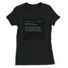 Text Adventure Song - Women’s Cut T-Shirt