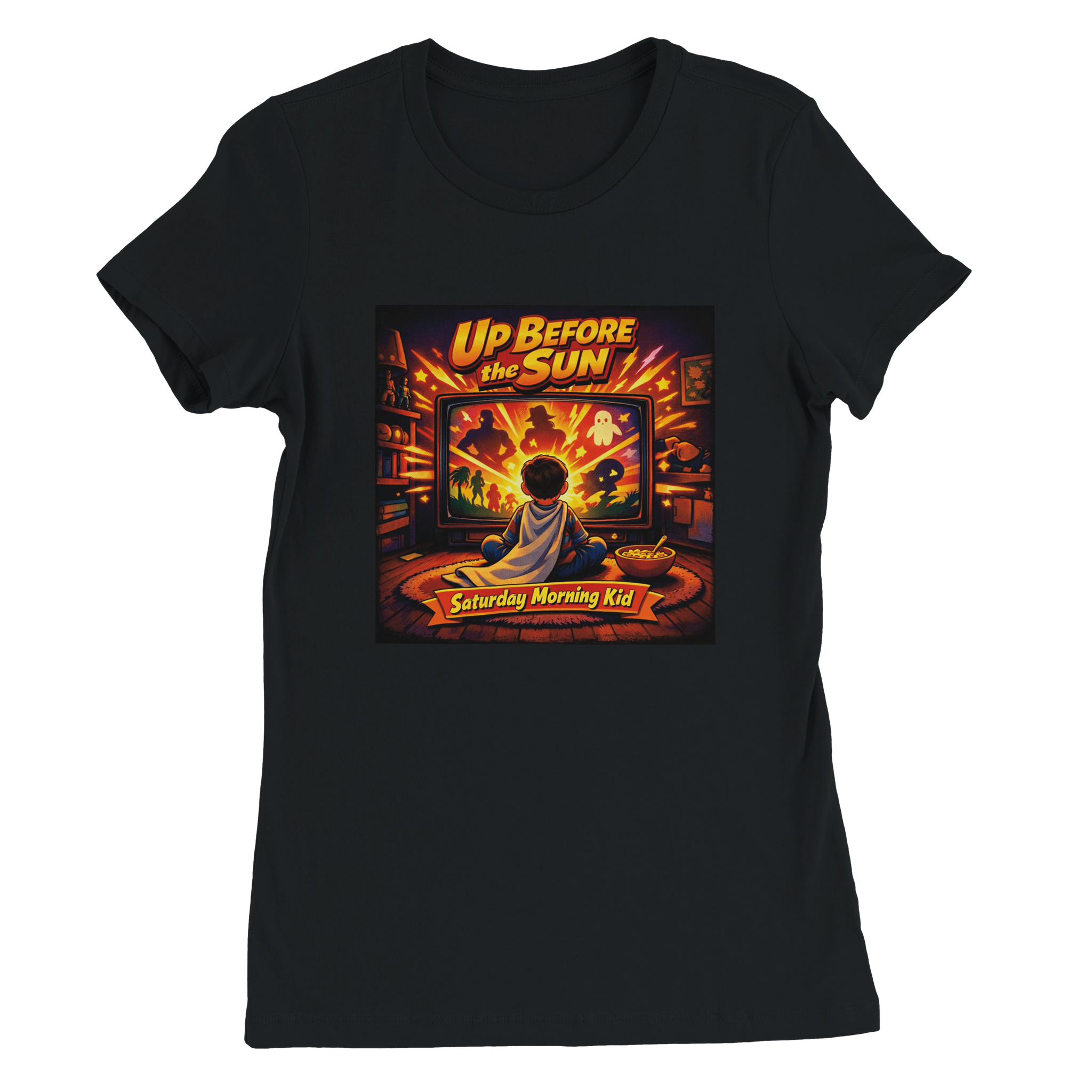 Up Before The Sun (Saturday Morning Kid) - Women&rsquo;s Cut T-Shirt