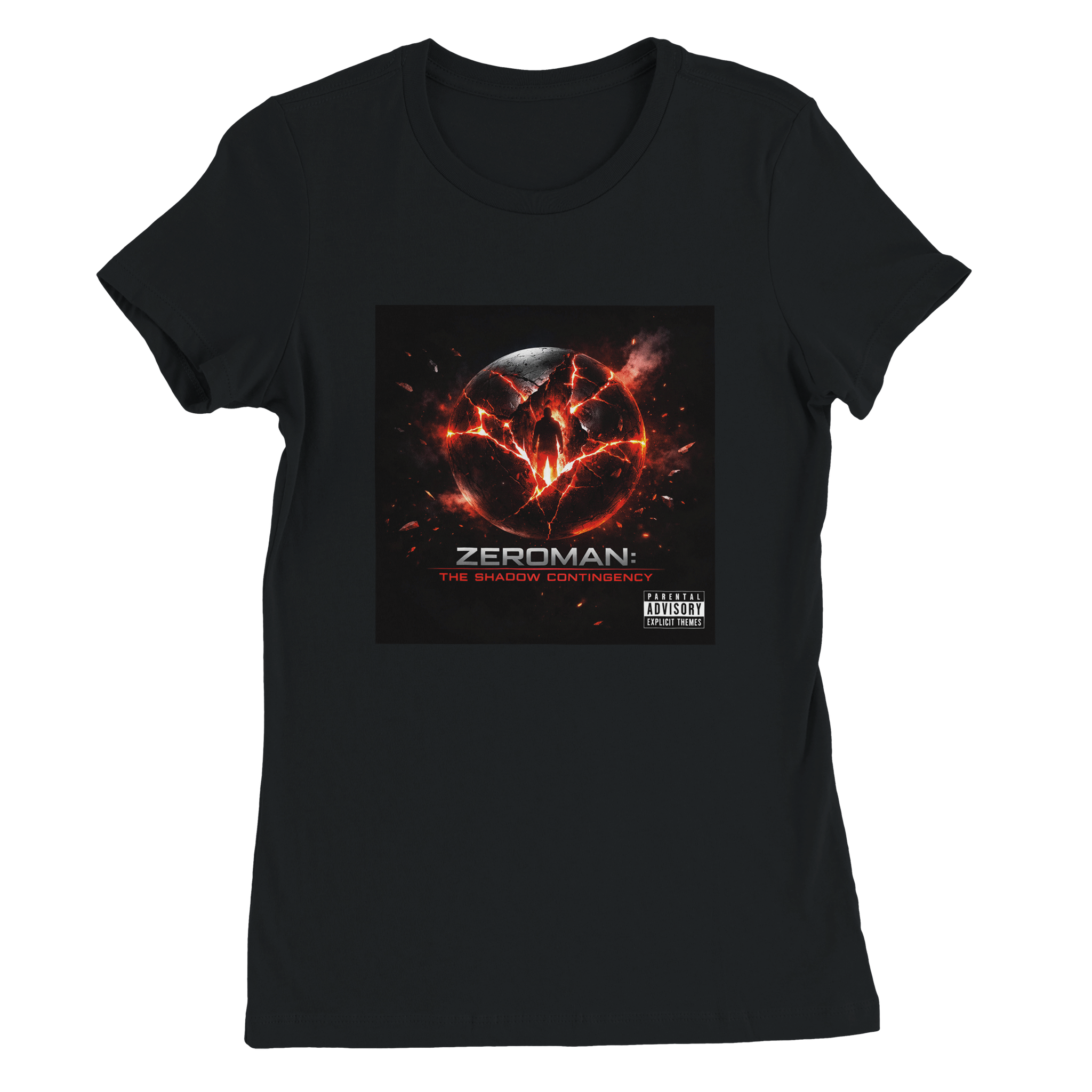 Zeroman: The Shadow Contingency - Women&rsquo;s Cut T-Shirt