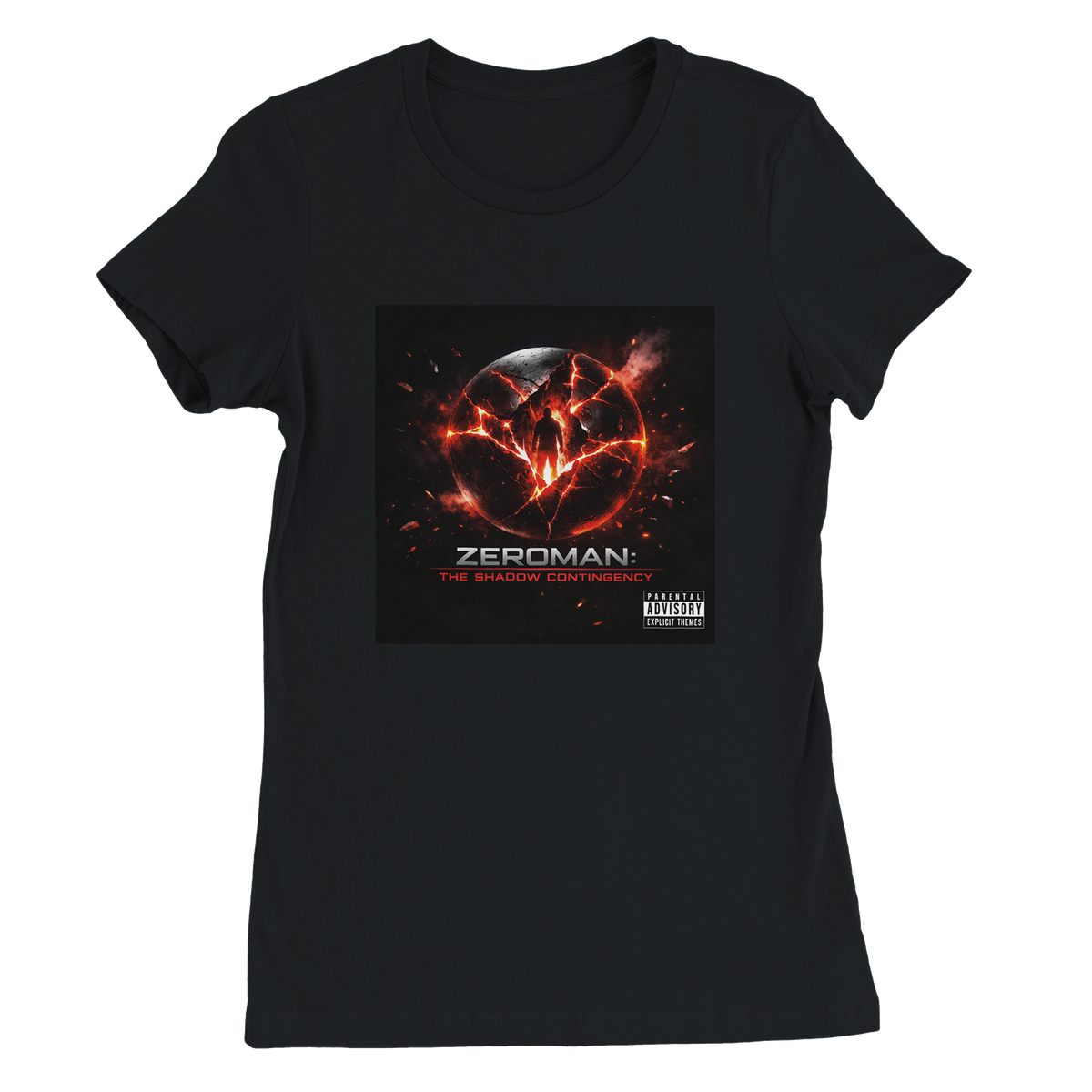 Zeroman: The Shadow Contingency - Women’s Cut T-Shirt