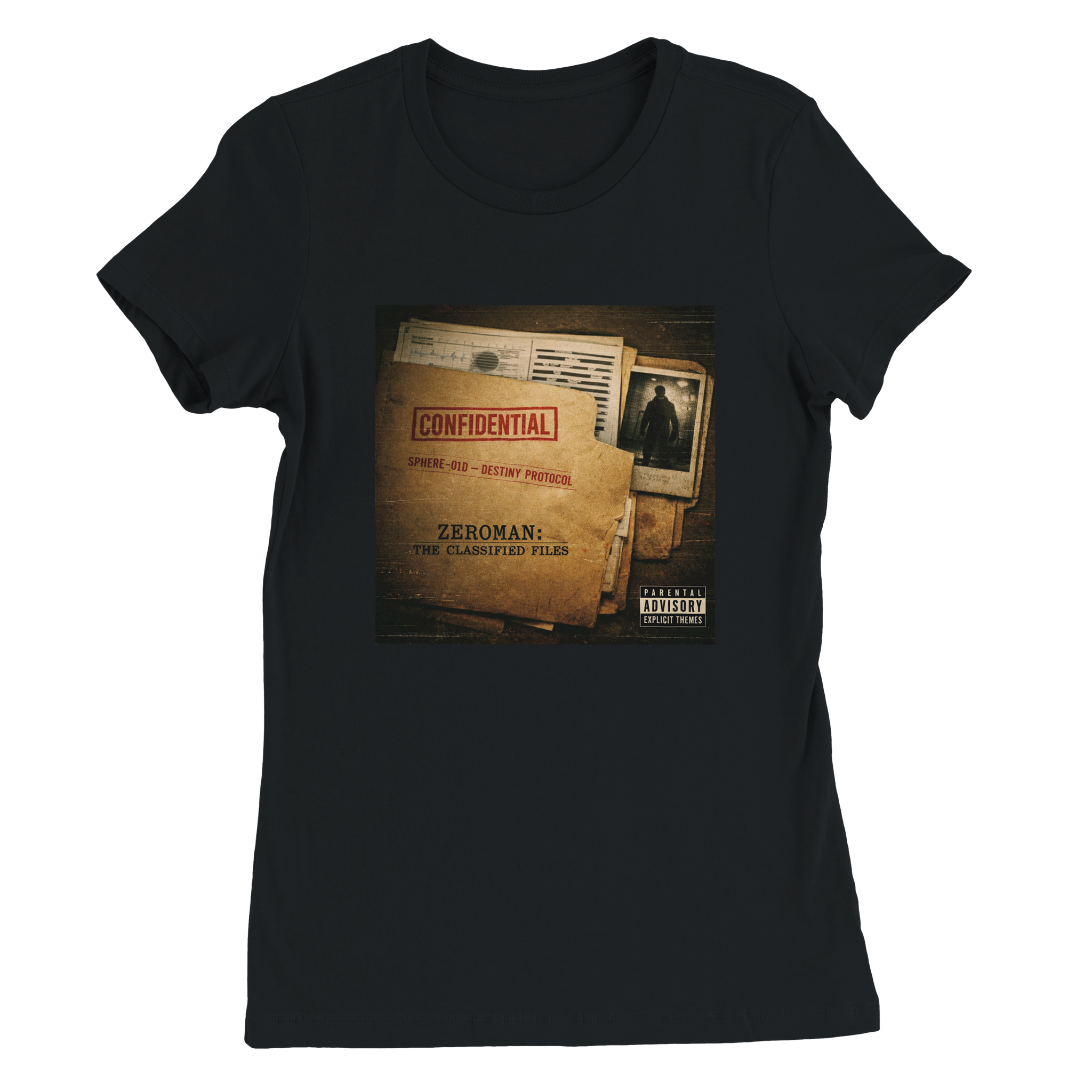 Zeroman: The Classified Files - Women&rsquo;s Cut T-Shirt