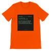 Text Adventure Song - Unisex T-Shirt