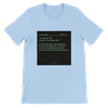 Text Adventure Song - Unisex T-Shirt