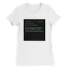 Text Adventure Song - Women’s Cut T-Shirt