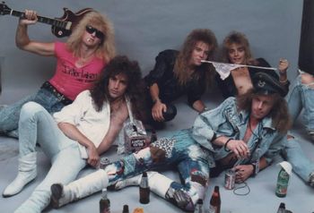 Photo shoot 1988.
