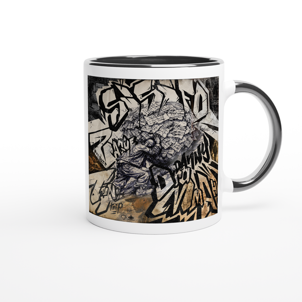 Sísifo - Taza de cerámica 