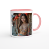 Red Lantern Heart - Ceramic Mug