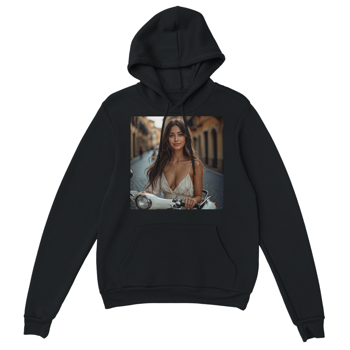 Vespa Per Due - Classic Unisex Pullover Hoodie