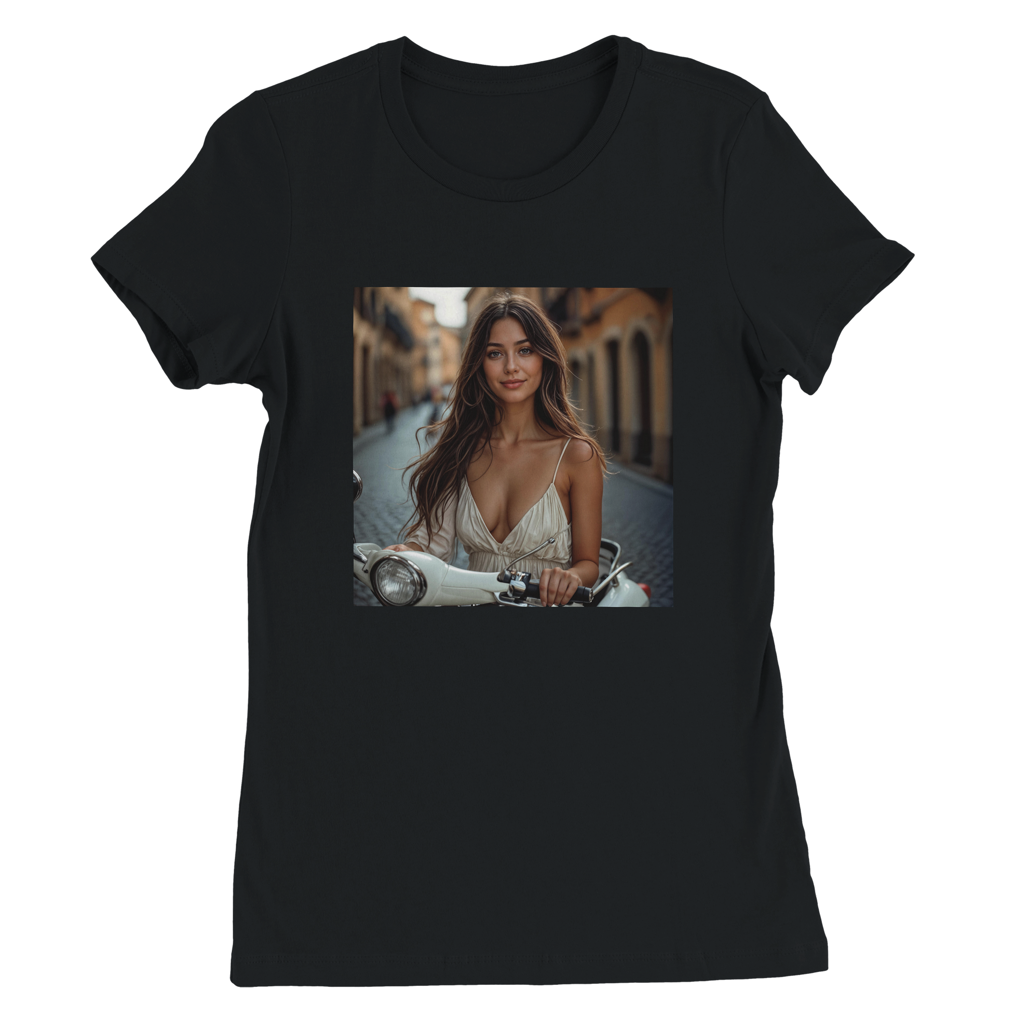 Vespa Per Due - Women&rsquo;s Cut T-Shirt