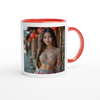 Red Lantern Heart - Ceramic Mug