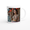 Red Lantern Heart - Ceramic Mug