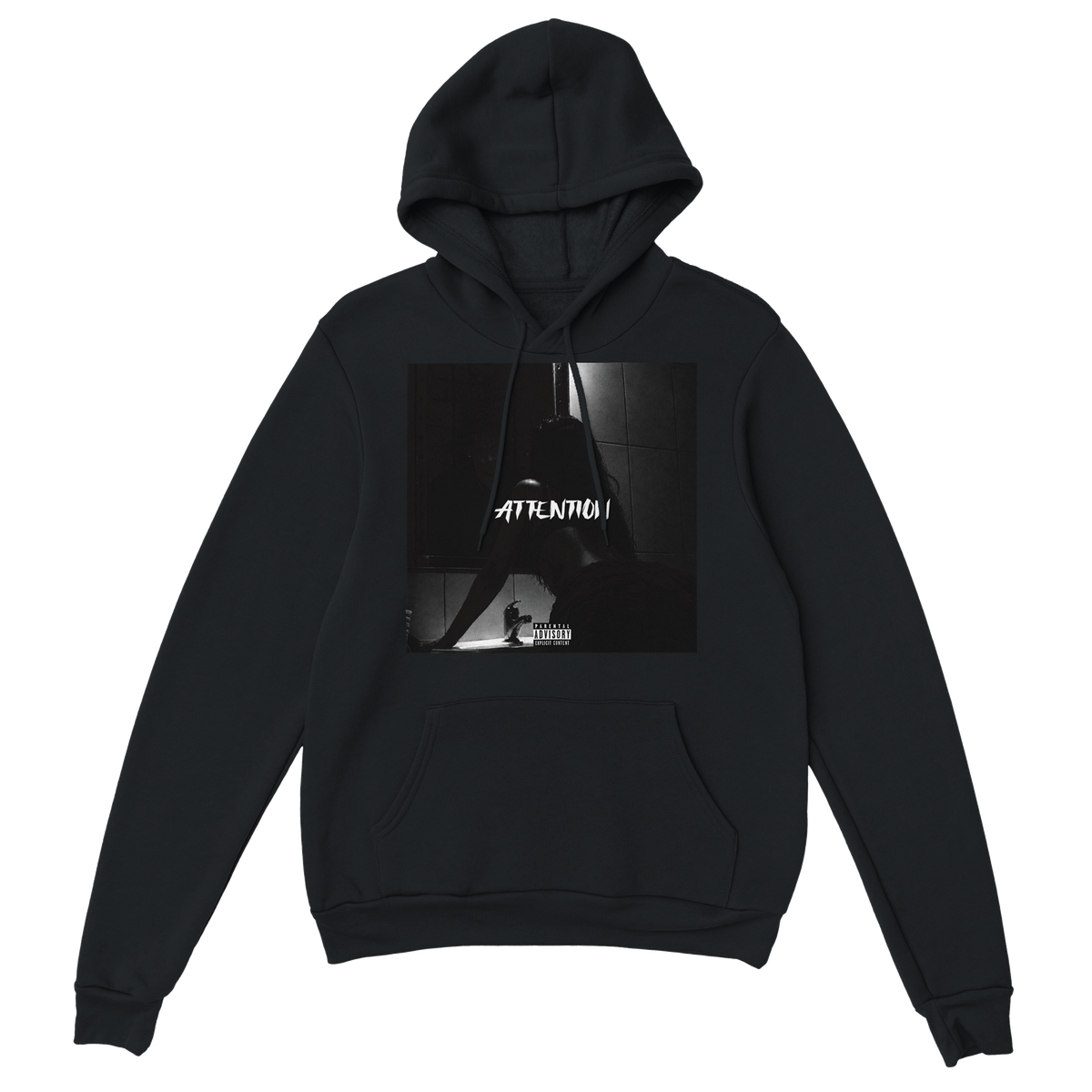Attention (feat. DomLucki) - Classic Unisex Pullover Hoodie