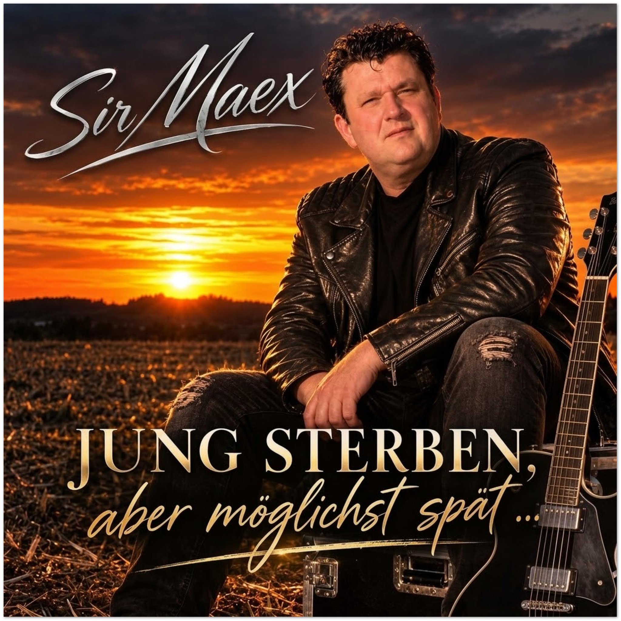 Jung sterben, aber moeglichst spaet - Fine Art Poster