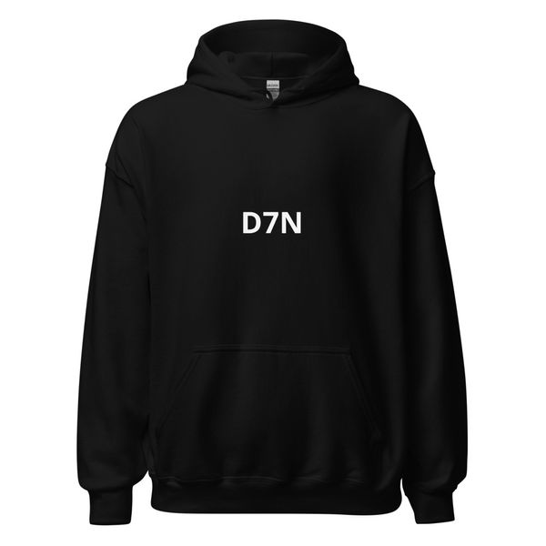 D7N Premium Hoodie – Black Edition
