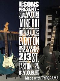 Mike Roi,Carter Lansing and friends acoustic LIVE