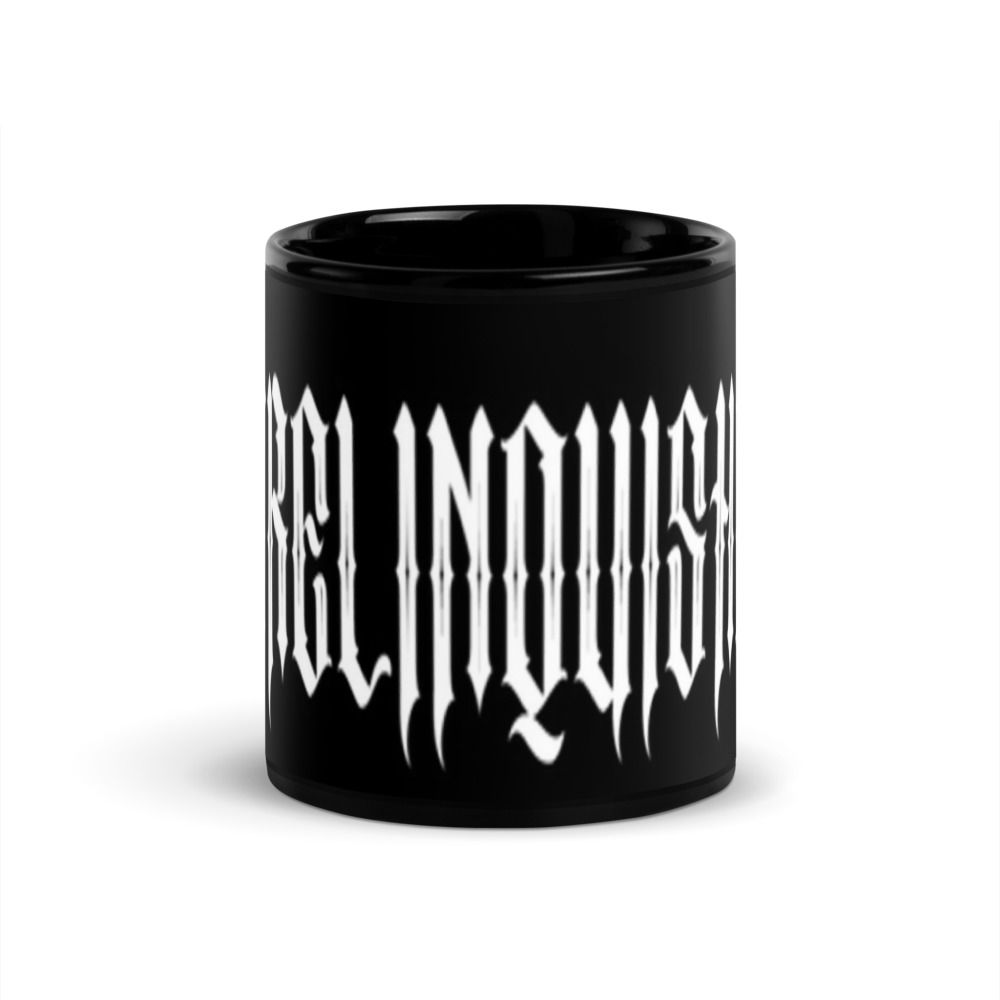 Black Glossy Mug
