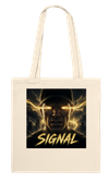 ECHO RISING | S01E06 | The Signal in the Ash | Anime Dark Electro - Tote bag