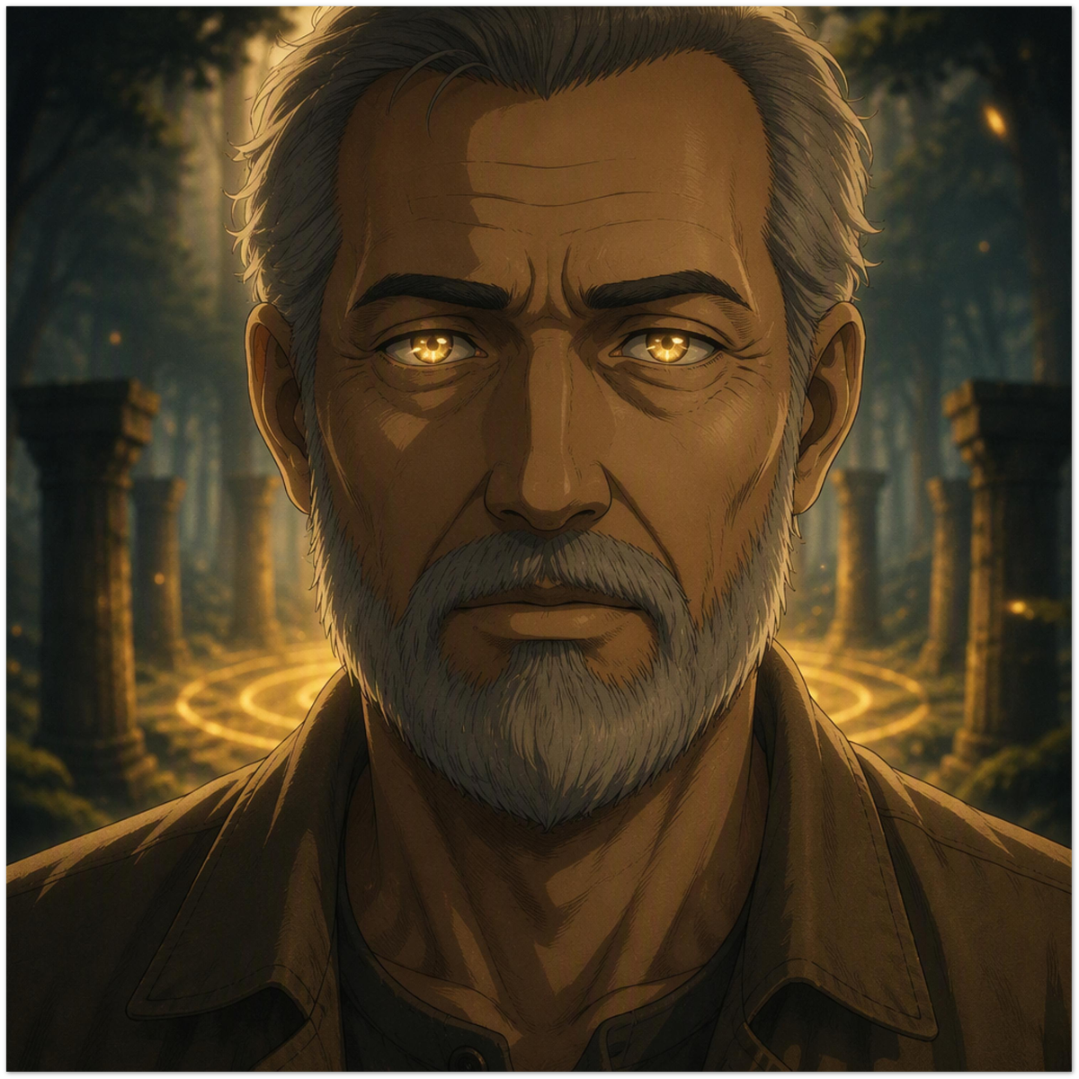 ECHO RISING | S01E04 | What It Remembers | Anime Dark Electro - Fine Art Poster