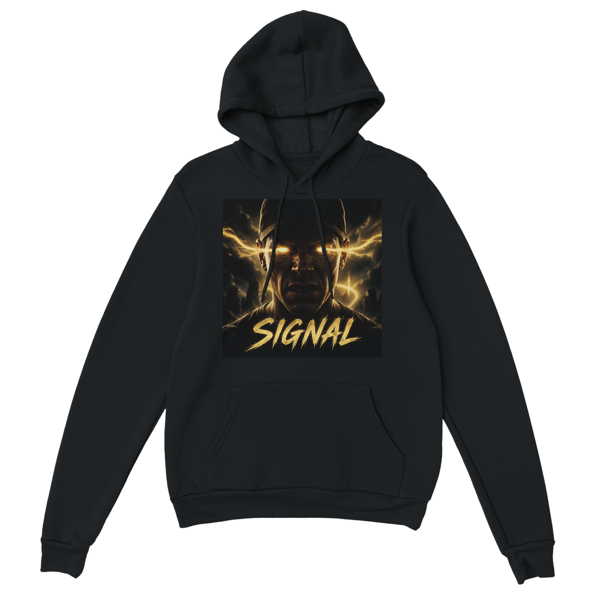 ECHO RISING | S01E06 | The Signal in the Ash | Anime Dark Electro - Classic Unisex Pullover Hoodie