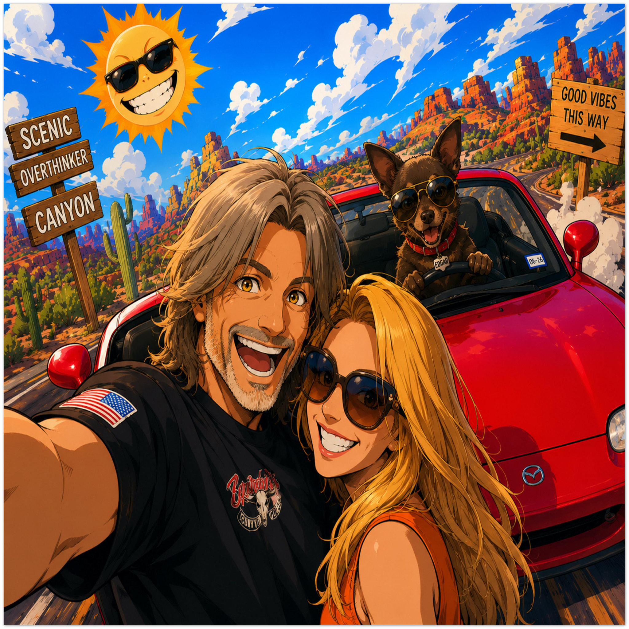 Road Trippin&#39; - Fine Art Poster