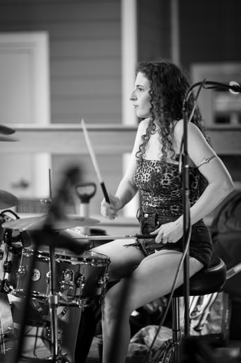 Allie Laine - Drums
