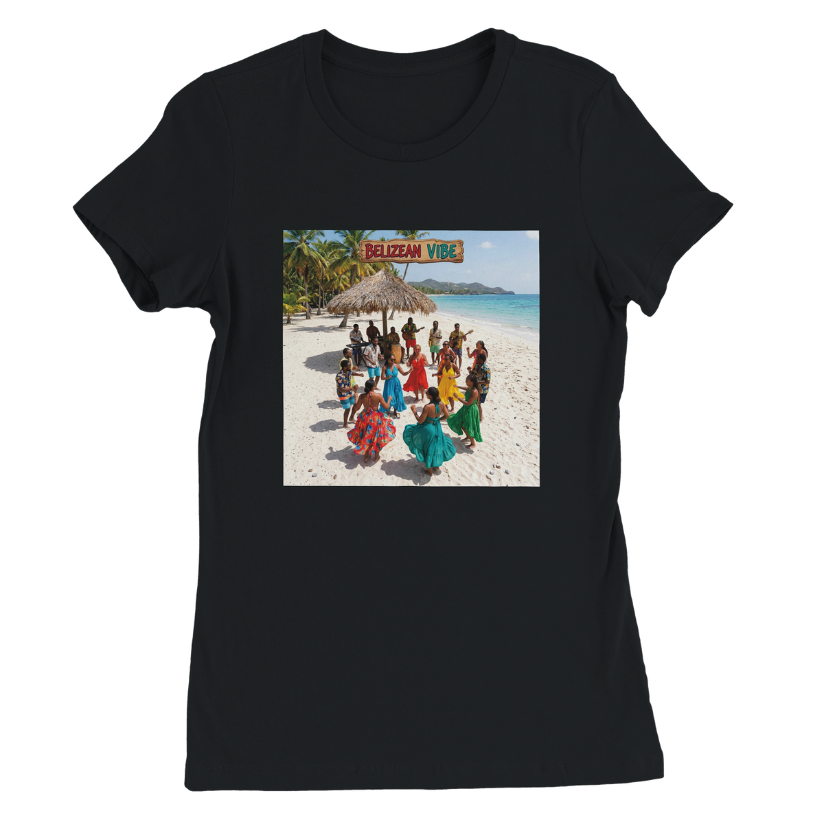 BELIZEAN VIBE - Women’s Cut T-Shirt