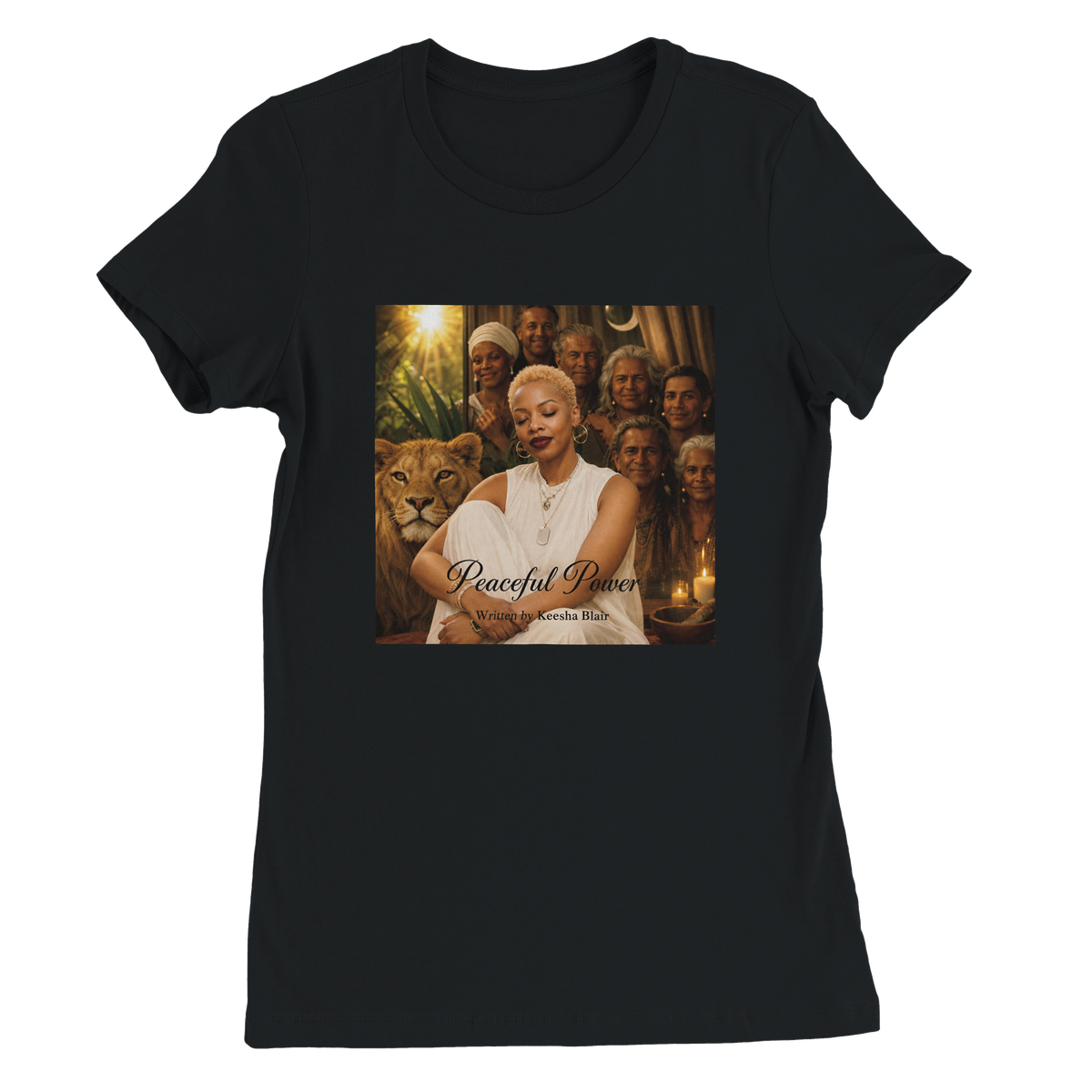 Peaceful Power - Women’s Cut T-Shirt
