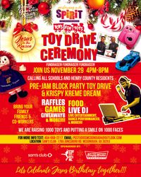 Performing In The Spirit Extravaganza Pre-Jam Block-Party Toy Drive & Krispy Kreme Dream