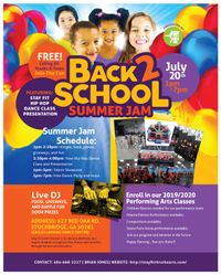 Back 2 School Summer Jam