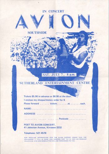Avion - Jul 1984
