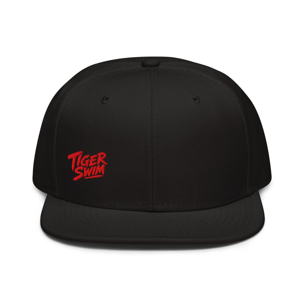 Snapback Cap - Tiger Swim Red - Stitch