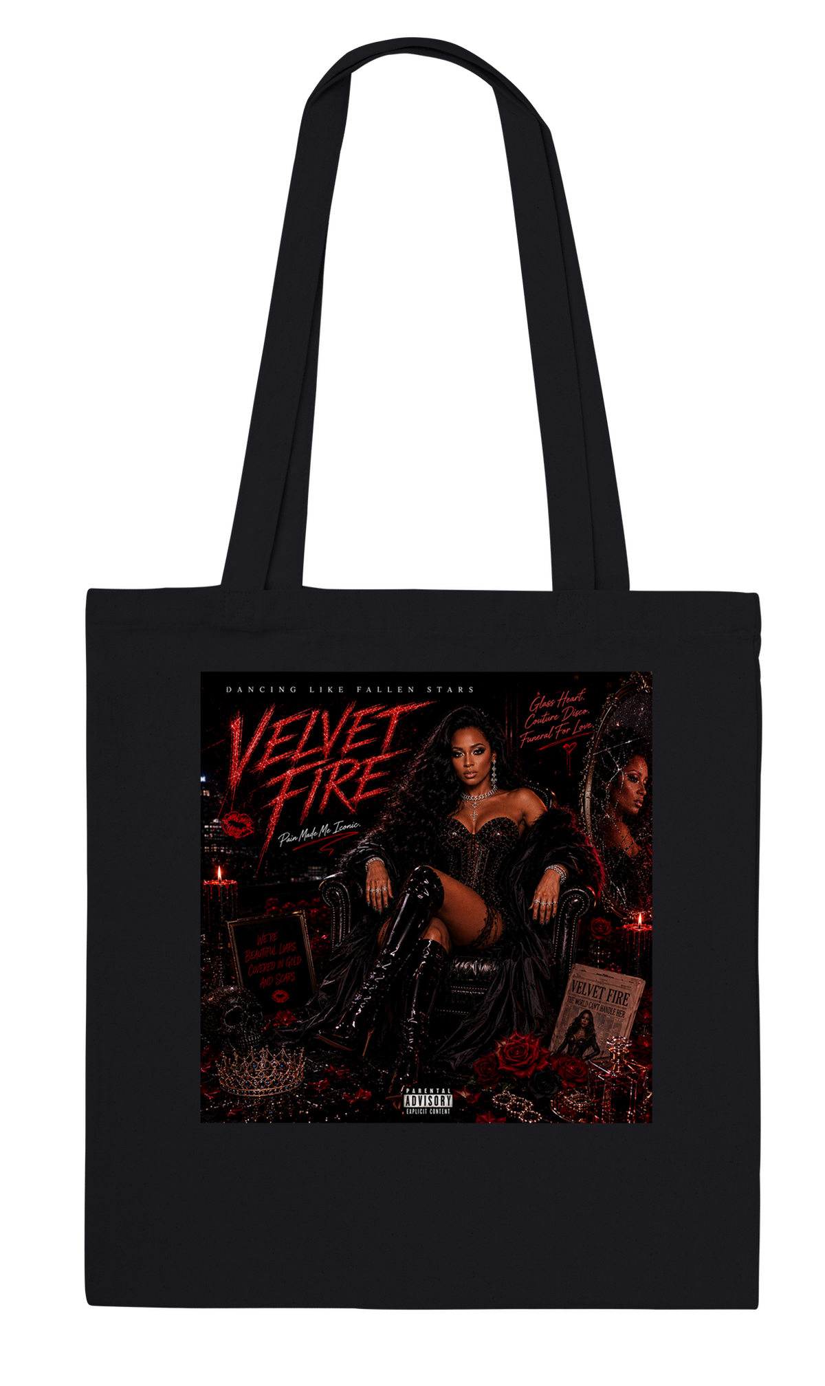 VELVET FIRE - Tote bag