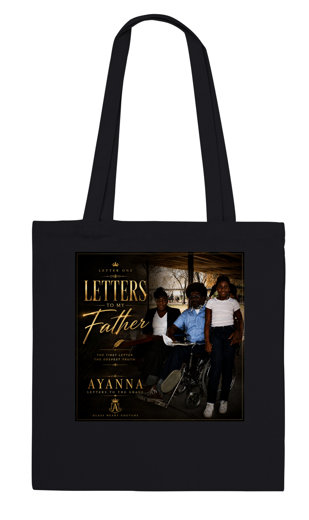 I WAITED BY THE WINDOW | LETTERS TO MY FATHER - Tote bag