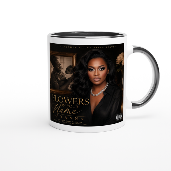 FLOWERS ON YOUR NAME - Ceramic Mug