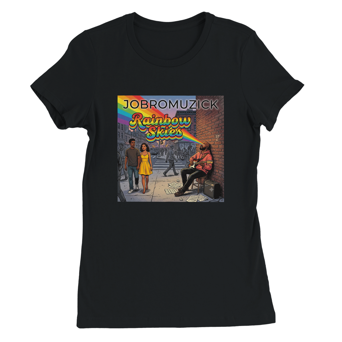 Rainbow Skies - Women’s Cut T-Shirt