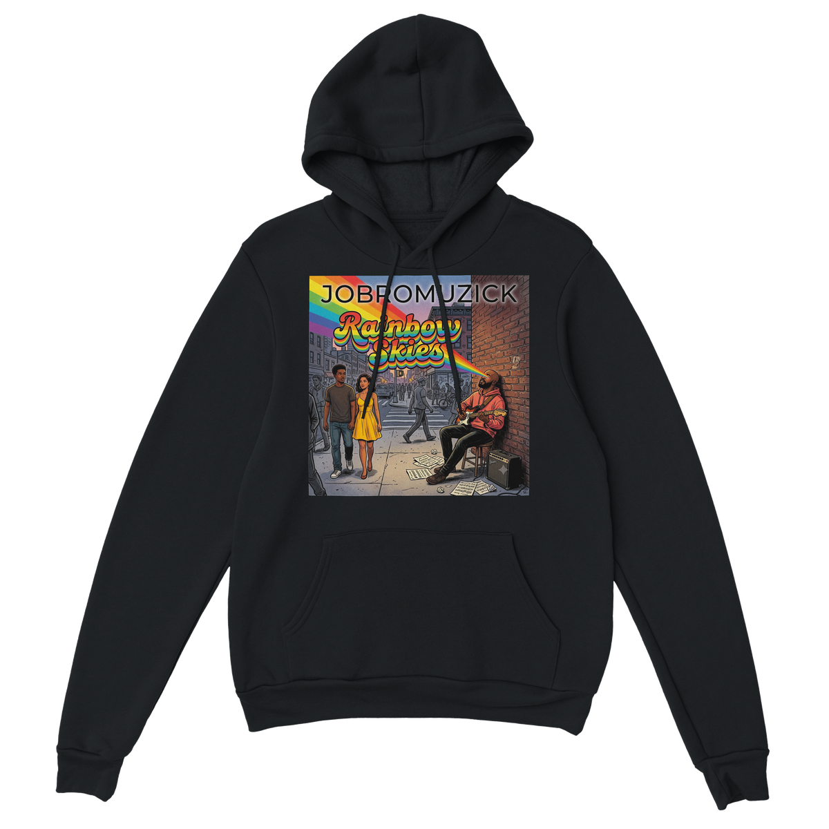 Rainbow Skies - Classic Unisex Pullover Hoodie