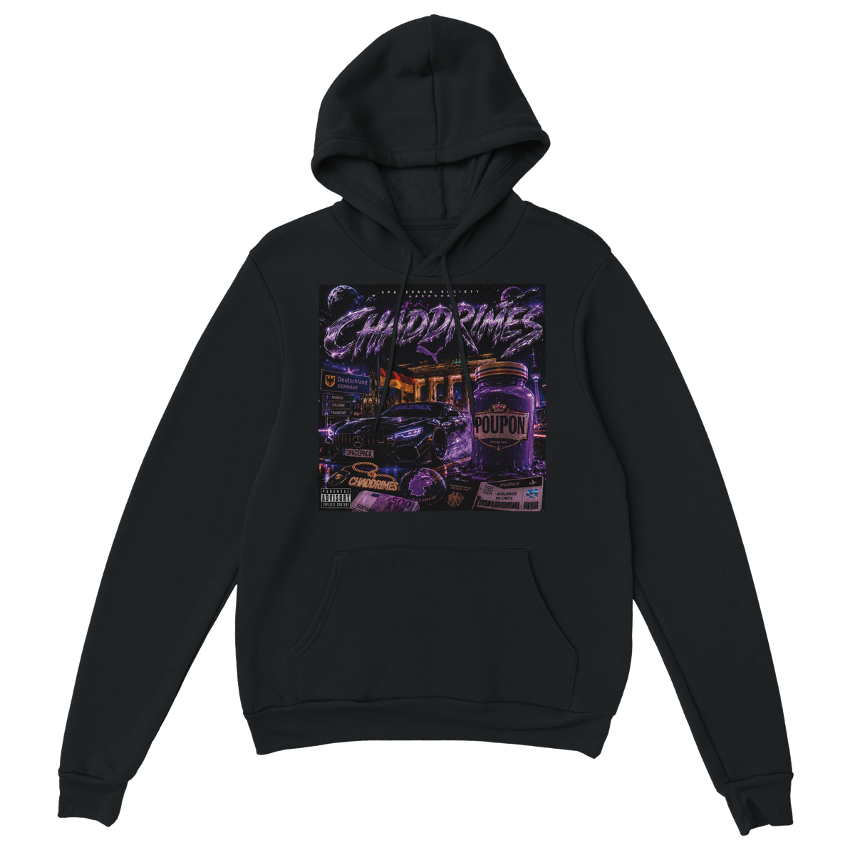 Poupon - Classic Unisex Pullover Hoodie