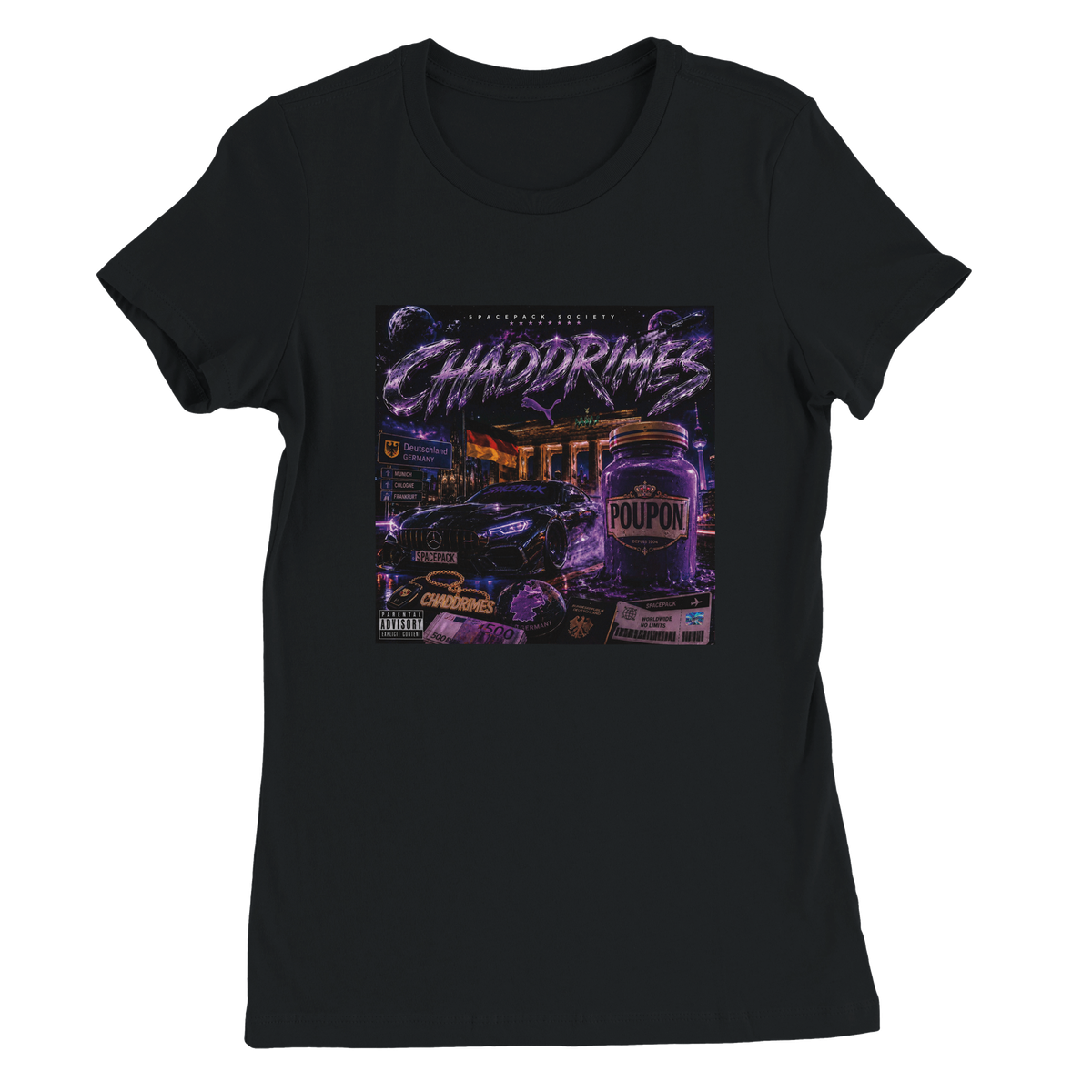 Poupon - Women’s Cut T-Shirt