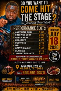 Baby Ray's Big Ole Music Festival