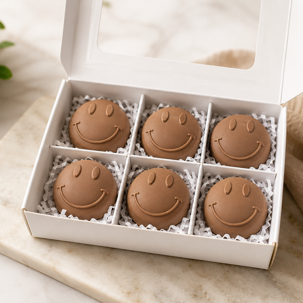 Smiley Face Emoji Peanut Butter Meltaway