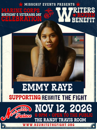 Marine Corps Birthday & Veterans Day Celebration / Writers Round Benefit